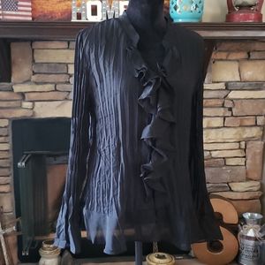 Style & Co. Black Blouse